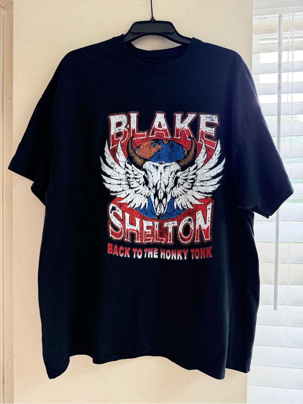 Blake Shelton Black Graphic Tee - Back to the Honky Tonk